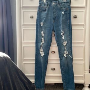 aeropostale super high rise curvy jean